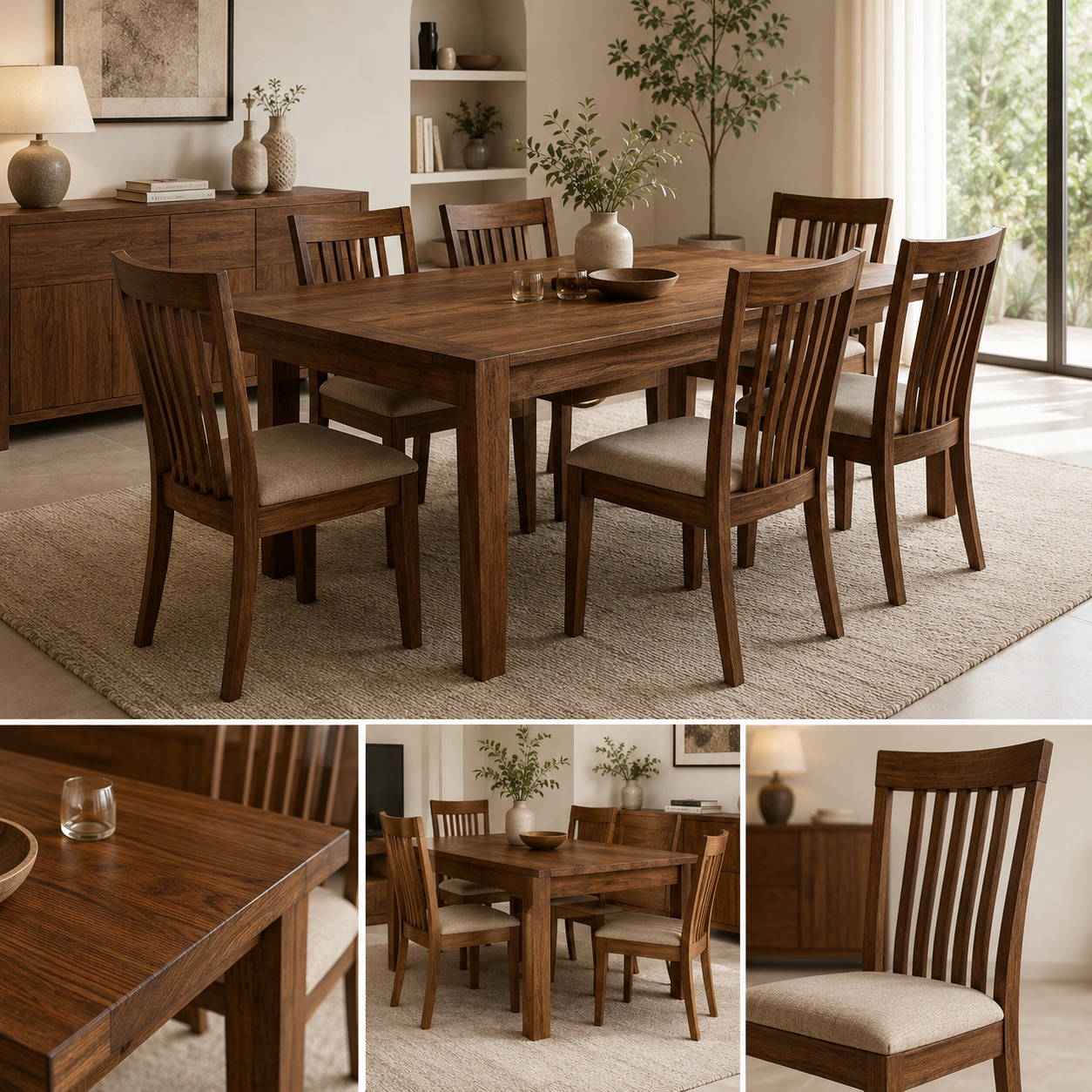 Solid Wood Dining Sets